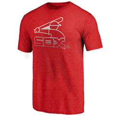 Chicago White Sox Cooperstown Collection Logo Tri-Blend T-Shirt - MLB