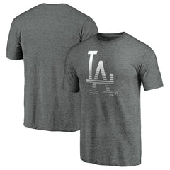 Los Angeles Dodgers Cooperstown Collection Logo Tri-Blend T-Shirt - MLB
