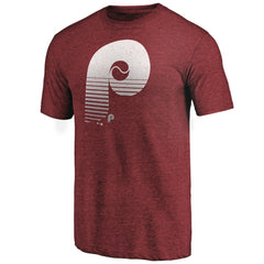 Philadelphia Phillies Cooperstown Collection Logo Tri-Blend T-Shirt - MLB