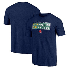 Boston Red Sox Hometown Collection Scoreboard Tri-Blend T-Shirt - MLB