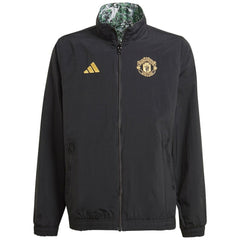 Manchester United x Stone Roses Originals Youth 2023/24 Reversible Anthem Full-Zip Jacket Black | Adidas Online