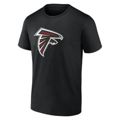 Bijan Robinson Atlanta Falcons Icon Name & Number T-Shirt Black | Fanatics