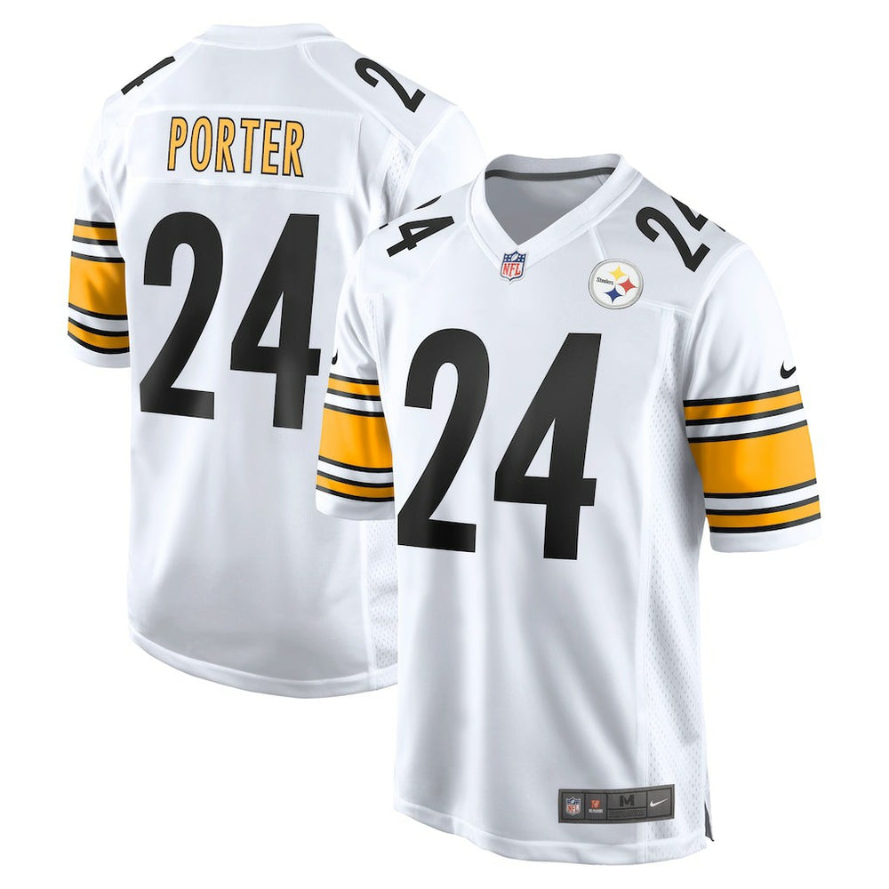 Joey Porter Jr. Pittsburgh Steelers Away Game Jersey White | Nike for Sale