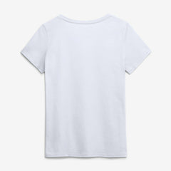 Jacksonville Jaguars Logo Athletic Women's Primary Logo V-Neck T-Shirt White | NFL