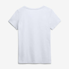 Los Angeles Chargers Logo Athletic Women's Primary Logo V-Neck T-Shirt White | NFL