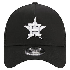Houston Astros New Era A-Frame 9FORTY Trucker Adjustable Hat - MLB