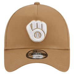 Milwaukee Brewers New Era A-Frame 9FORTY Adjustable Hat - MLB