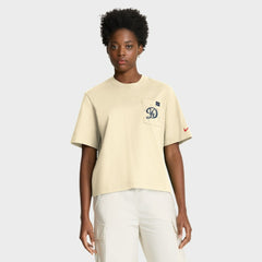 Los Angeles Dodgers Nike Women's City Connect Pocket Boxy T-Shirt - MLB