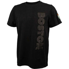 Boston Celtics FISLL 3D Puff Print Sliced Logo T-Shirt Black - NBA