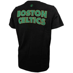 Boston Celtics FISLL 3D Puff Print Sliced Logo T-Shirt Black - NBA