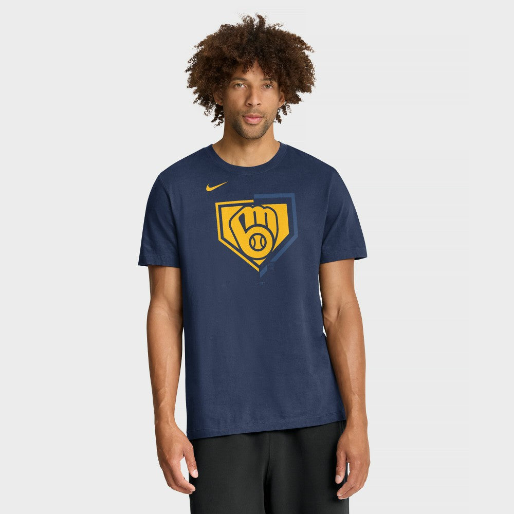 Milwaukee Brewers Nike Icon T-Shirt - MLB