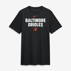 Baltimore Orioles Nike Stacked Tri-Blend T-Shirt - MLB