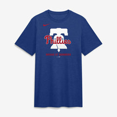 Philadelphia Phillies Nike Tri-Blend Logo T-Shirt - MLB