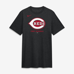 Cincinnati Reds Nike Tri-Blend Logo T-Shirt - MLB