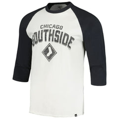 Chicago White Sox '47 City Connect Crescent Franklin Raglan 3/4-Sleeve T-Shirt - MLB