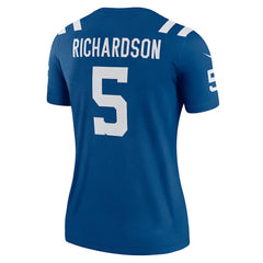 Anthony Richardson Indianapolis Colts Women's Legend Player Performance Top Royal | Nike for Sale