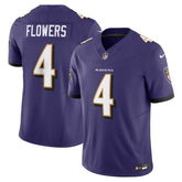 Zay Flowers Baltimore Ravens Vapor F.U.S.E. Limited Jersey Purple | Nike for Sale