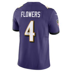 Zay Flowers Baltimore Ravens Vapor F.U.S.E. Limited Jersey Purple | Nike for Sale