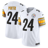 Joey Porter Jr. Pittsburgh Steelers Vapor F.U.S.E. Limited Jersey White | Nike for Sale