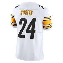 Joey Porter Jr. Pittsburgh Steelers Vapor F.U.S.E. Limited Jersey White | Nike for Sale