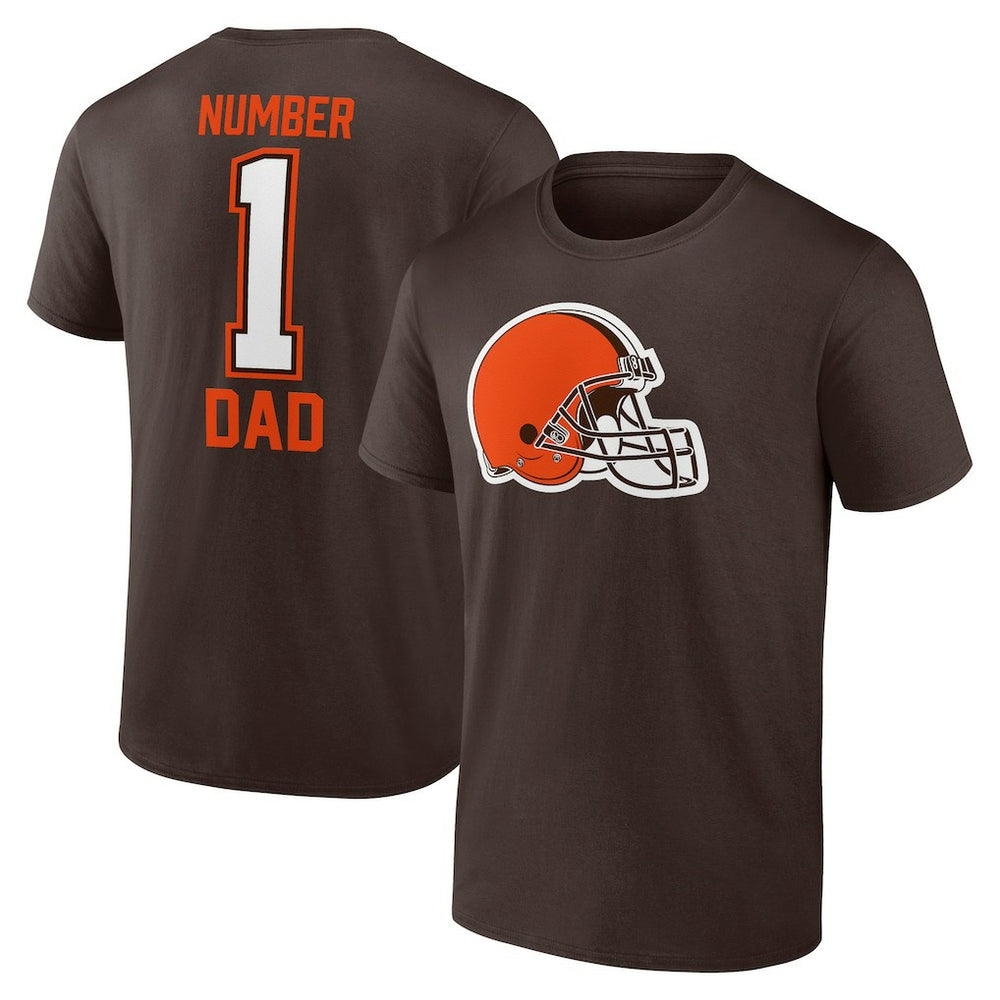 Cleveland Browns Father's Day T-Shirt Brown | Fanatics