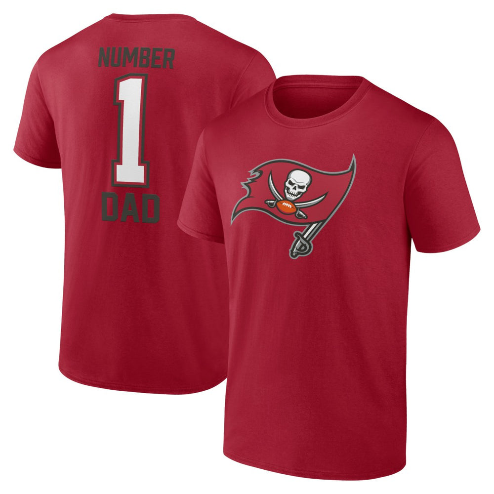 Tampa Bay Buccaneers Father's Day T-Shirt Red | Fanatics