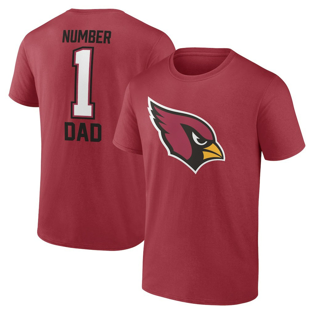 Arizona Cardinals Father's Day T-Shirt Cardinal | Fanatics