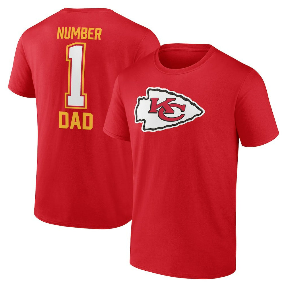 Kansas City Chiefs Father's Day T-Shirt Red | Fanatics