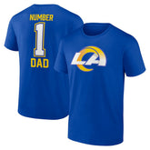 Los Angeles Rams Father's Day T-Shirt Royal | Fanatics