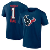Houston Texans Father's Day T-Shirt Navy | Fanatics