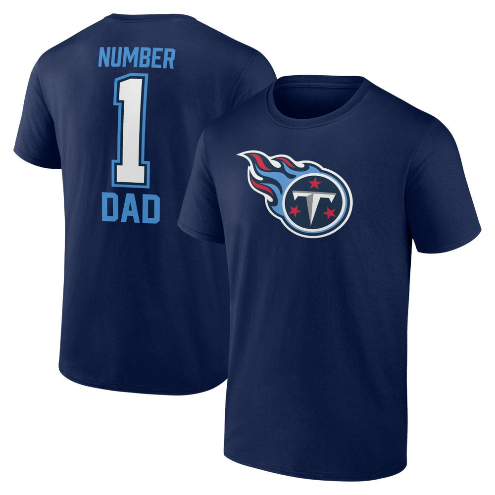 Tennessee Titans Father's Day T-Shirt Navy | Fanatics