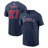Mike Trout Los Angeles Angels Nike Name & Number T-Shirt - MLB