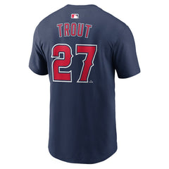 Mike Trout Los Angeles Angels Nike Name & Number T-Shirt - MLB