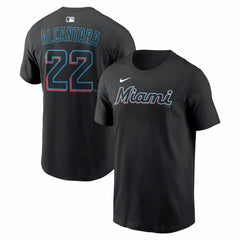 Sandy Alcantara Miami Marlins Nike Home Name & Number T-Shirt - MLB