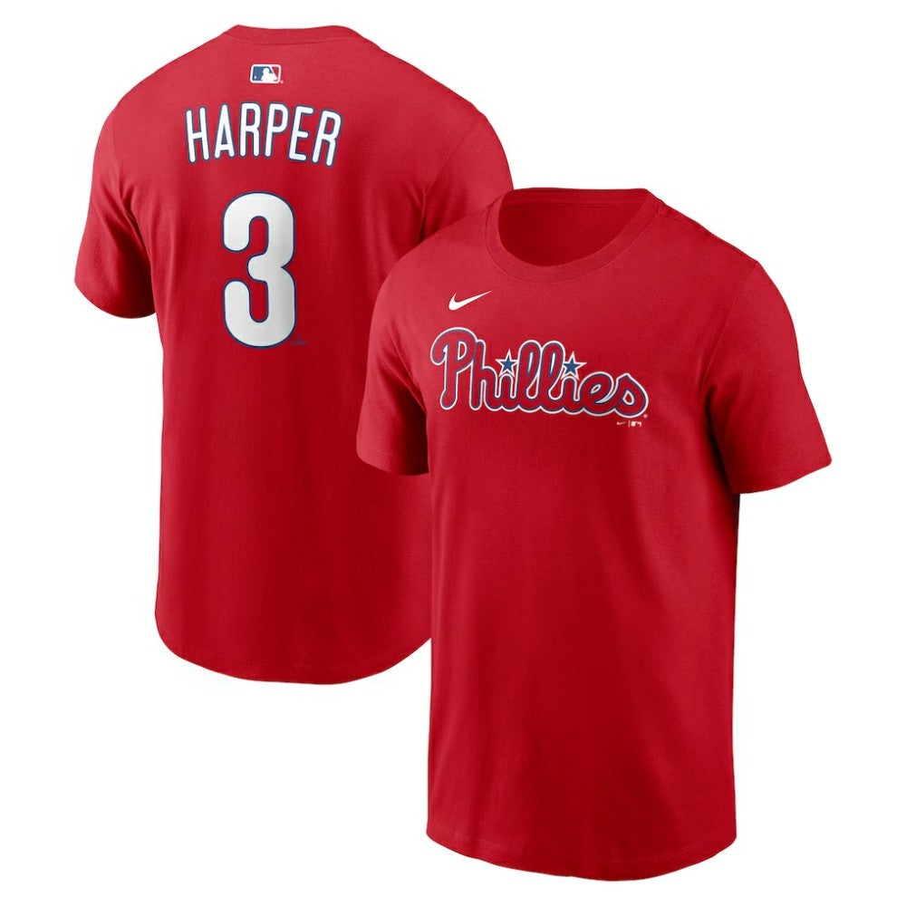 Bryce Harper Philadelphia Phillies Nike Name & Number T-Shirt - MLB