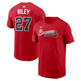 Austin Riley Atlanta Braves Nike Home Name & Number T-Shirt - MLB