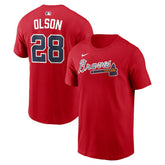 Matt Olson Atlanta Braves Nike Home Name & Number T-Shirt - MLB