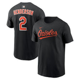 Gunnar Henderson Baltimore Orioles Nike Name & Number T-Shirt - MLB