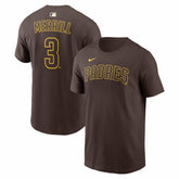 Jackson Merrill San Diego Padres Nike Home Name & Number T-Shirt - MLB