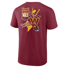 Washington Commanders Split Zone T-Shirt Burgundy | Fanatics