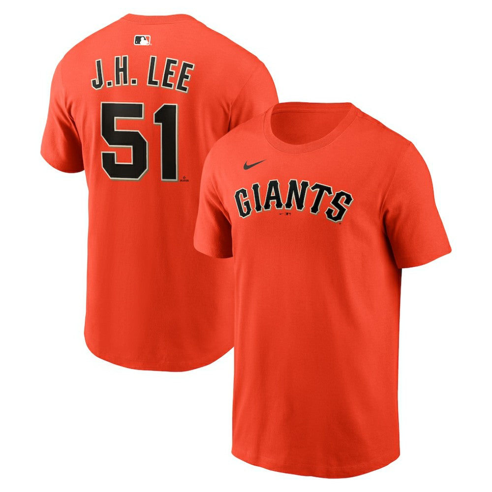 Jung Hoo Lee San Francisco Giants Nike Name & Number T-Shirt - MLB
