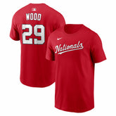 James Wood Washington Nationals Nike Home Name & Number T-Shirt - MLB