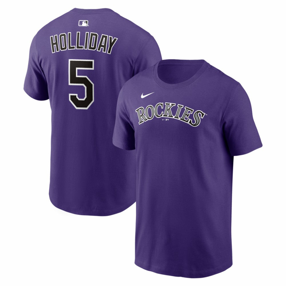 Matt Holliday Colorado Rockies Nike Cooperstown Collection Name & Number T-Shirt - MLB