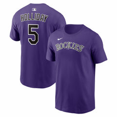 Matt Holliday Colorado Rockies Nike Cooperstown Collection Name & Number T-Shirt - MLB
