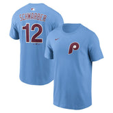 Kyle Schwarber Philadelphia Phillies Nike Name & Number T-Shirt - MLB