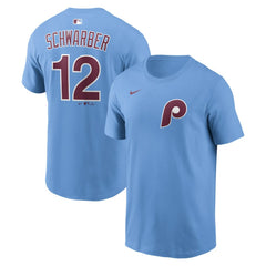 Kyle Schwarber Philadelphia Phillies Nike Name & Number T-Shirt - MLB