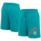 Miami Dolphins Arched Kicker Shorts Aqua | Nike for Sale