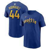 Julio Rodríguez Seattle Mariners Nike City Connect Name & Number T-Shirt - MLB
