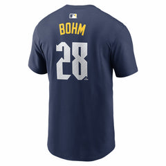 Alec Bohm Philadelphia Phillies Nike City Connect Name & Number T-Shirt - MLB