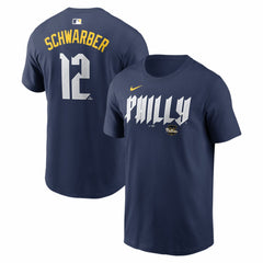 Kyle Schwarber Philadelphia Phillies Nike City Connect Name & Number T-Shirt - MLB